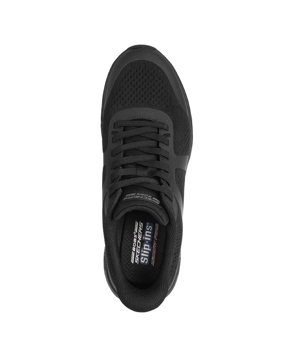 Sneakers SKECHERS uomo BOBS Sport Arc Waves Remix 118451 Nere 