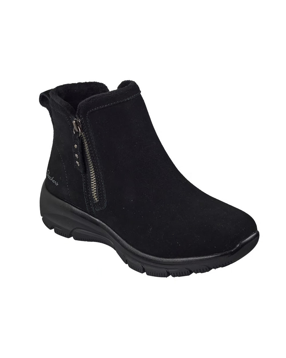 Stivale SKECHERS donna Easy Going Urban Zip 168188 Nero 