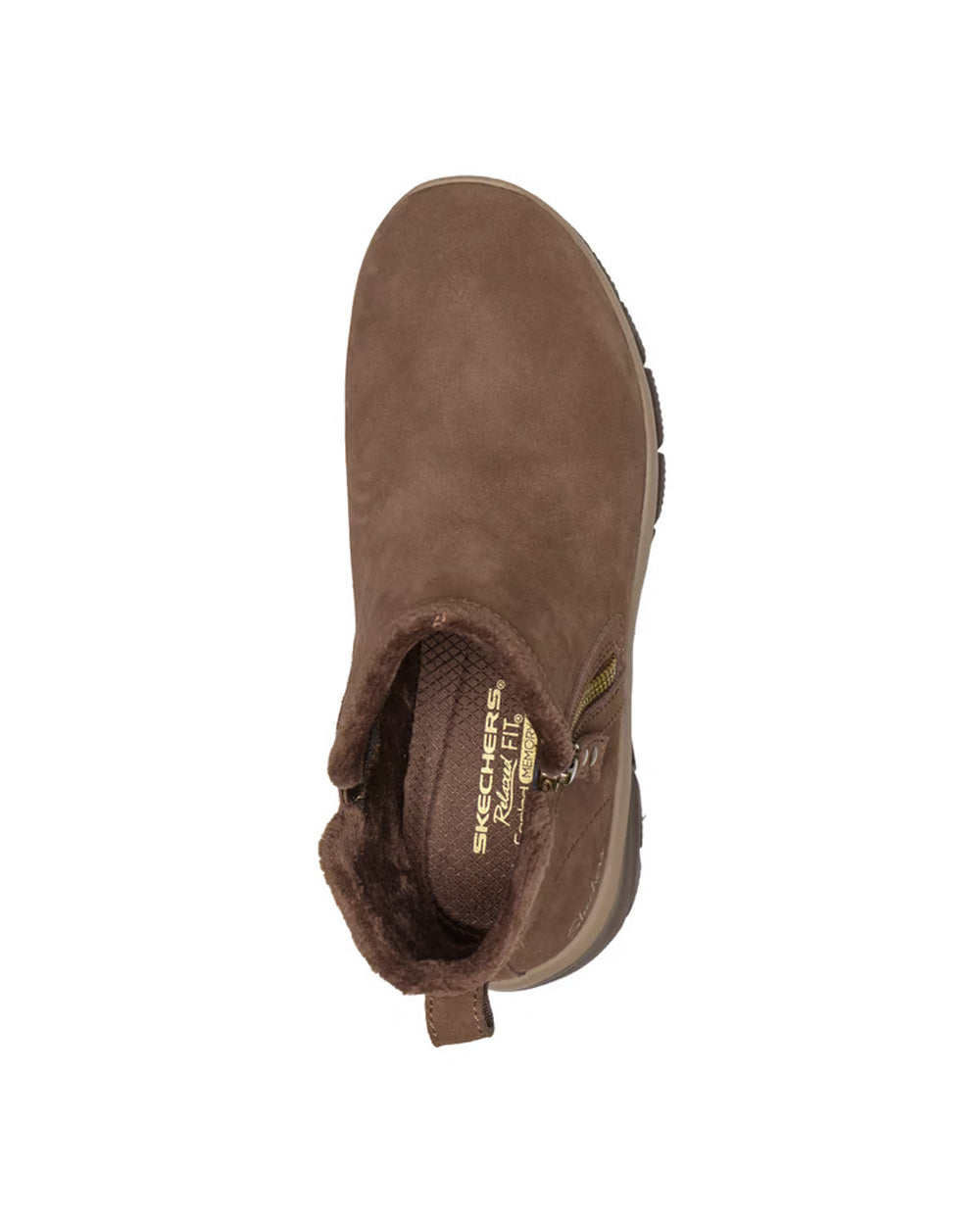 Stivale SKECHERS donna Easy Going Urban Zip 168188 Cioccolato 