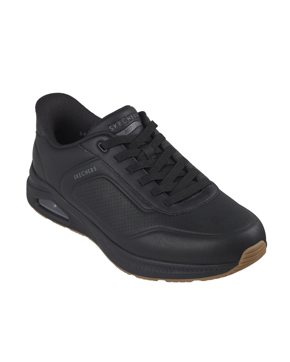 Sneakers SKECHERS uomo Arch Fit UNO Relax On Air 183443 Nero 