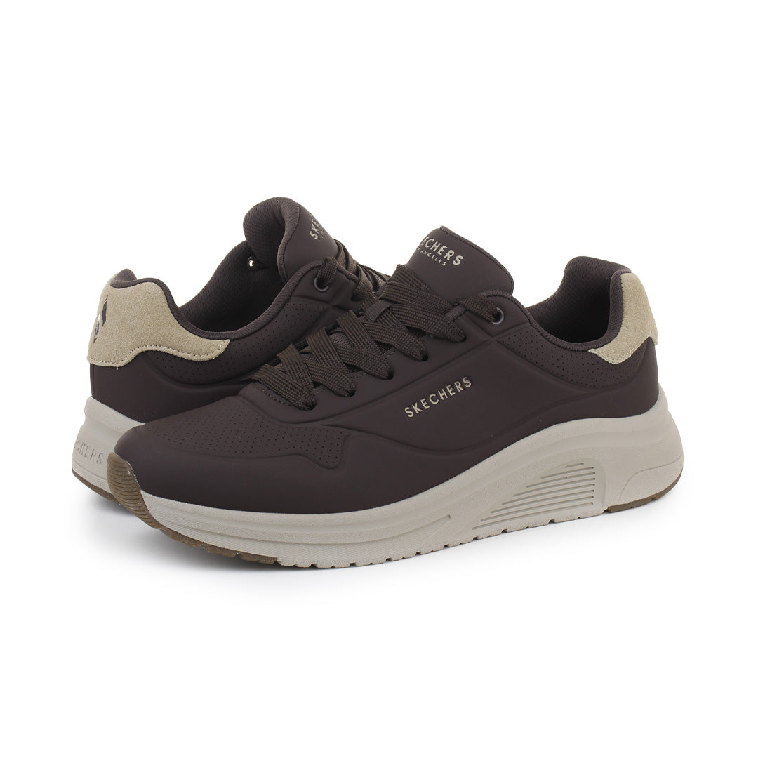 Sneakers SKECHERS uomo UNO Lite 2 183530 Cioccolato 
