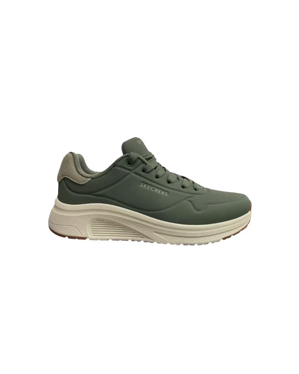 Sneakers SKECHERS uomo UNO Lite 2 183530 Oliva 