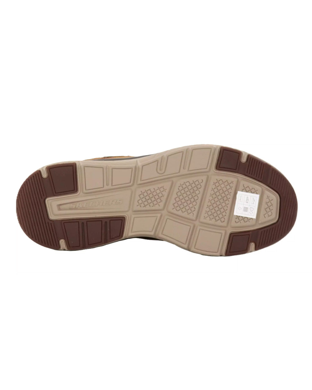 Sneakers SKECHERS uomo ARCH FIT CROSSER RONALDO 205347 Marrone 