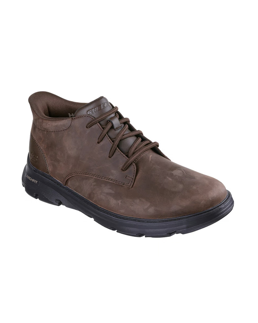 Sneakers SKECHERS uomo Arch Fit Garza Ridley 205514 Cioccolato 
