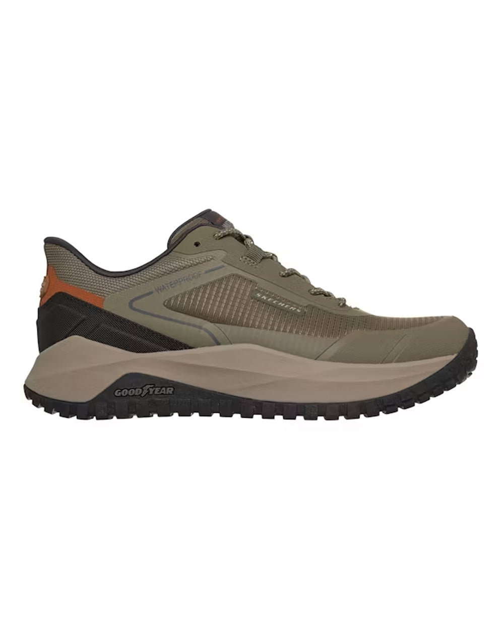 Sneakers SKECHERS uomo BADGER KODA 211367 Oliva 