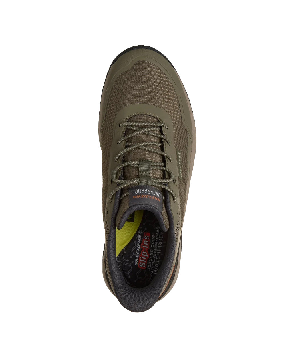 Sneakers SKECHERS uomo BADGER KODA 211367 Oliva 
