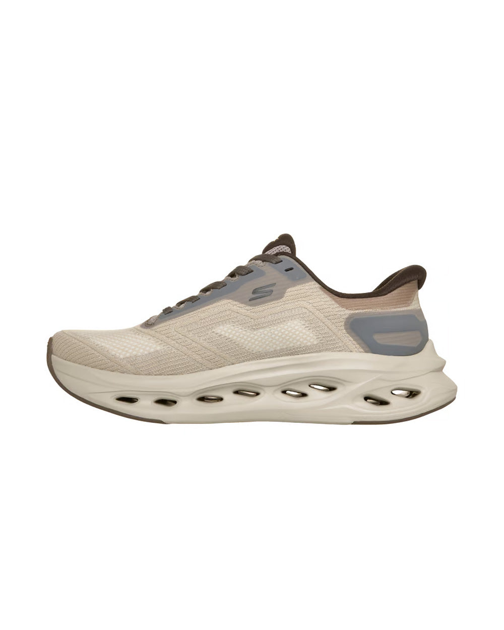Sneakers SKECHERS uomo Max Cushioning Glide Step 220415 Taupe 