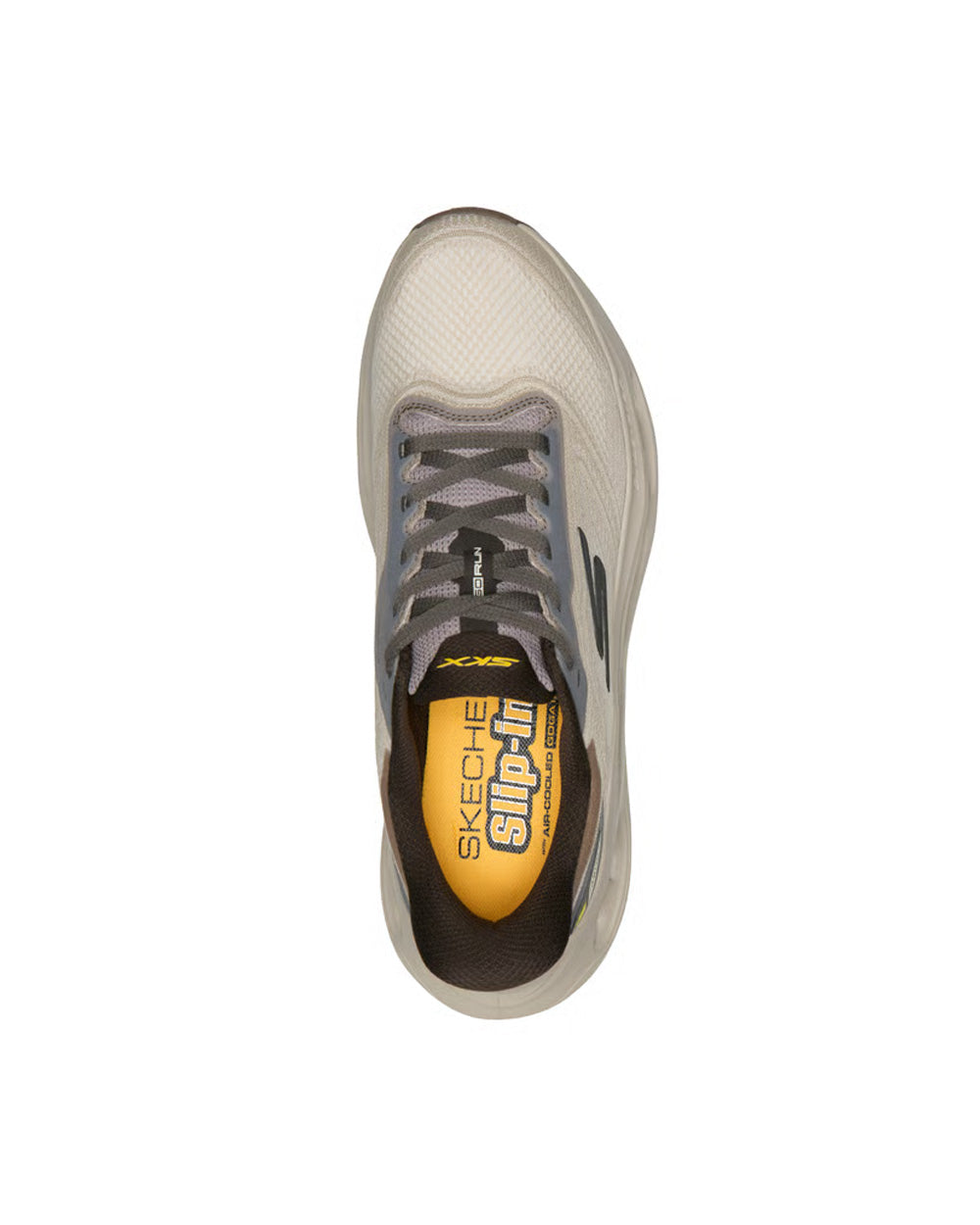Sneakers SKECHERS uomo Max Cushioning Glide Step 220415 Taupe 