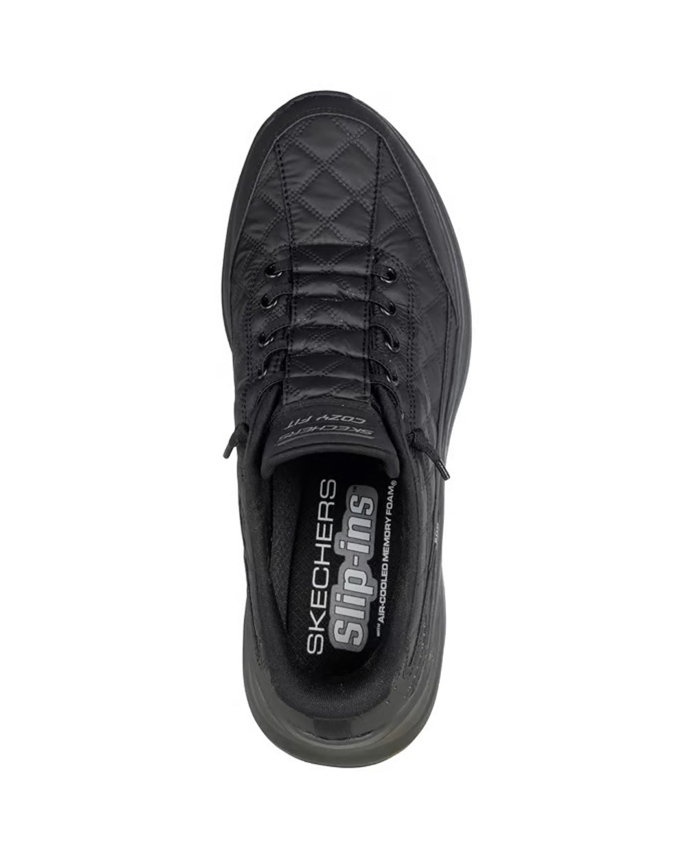 Sneakers SKECHERS uomo Contour Foam Cozy Fit 232619 Nero 