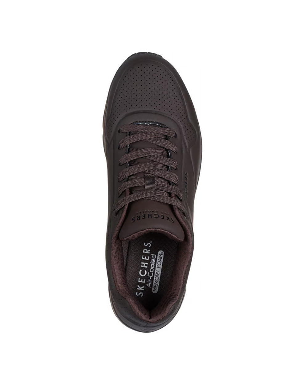 Sneakers SKECHERS uomo UNO Stand On Air 52458 Cioccolato 