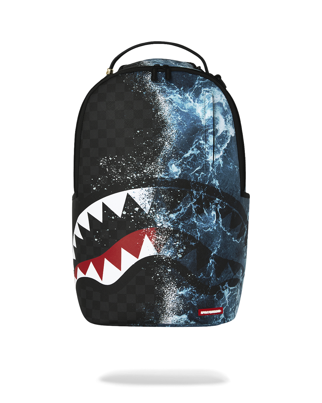 Zaino SPRAYGROUND uomo HIGH TIDE SHARKS B7621 Blu 