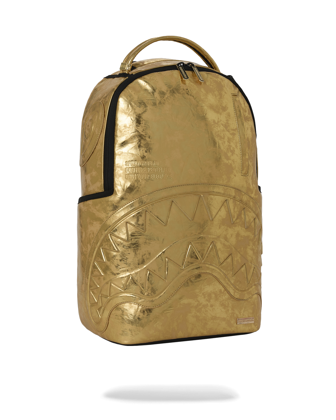 Zaino SPRAYGROUND uomo SHARK CENTRAL GOLDEN AGE B8150 Oro 