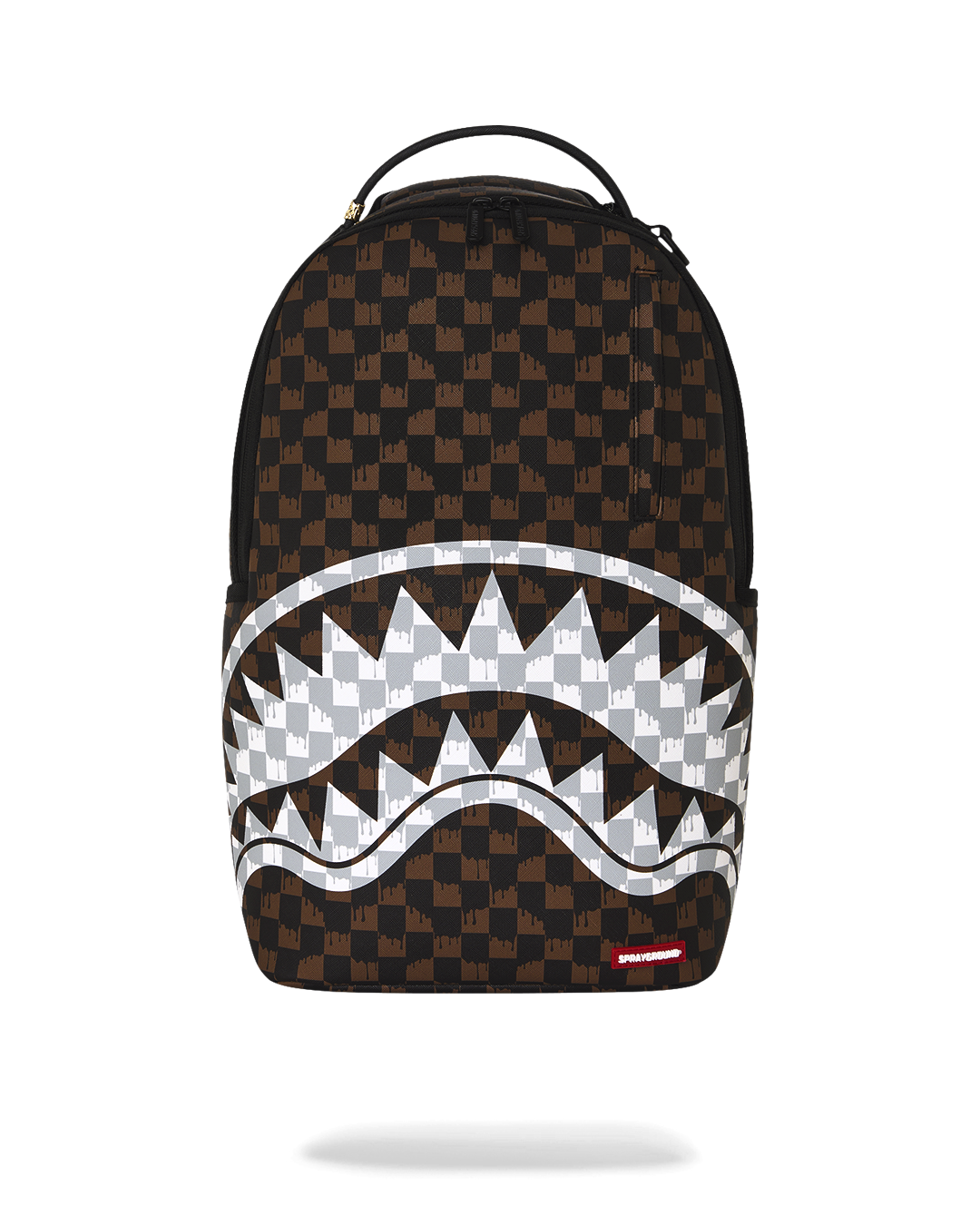 Zaino SPRAYGROUND uomo SHARK IN PARIS B8552 Marrone 