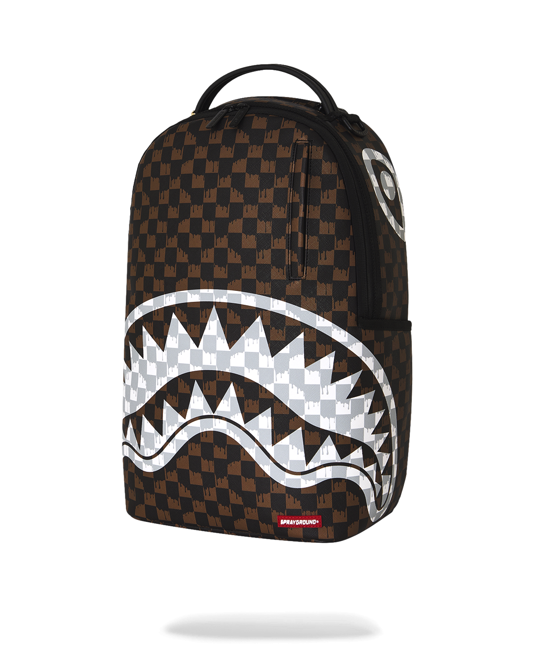 Zaino SPRAYGROUND uomo SHARK IN PARIS B8552 Marrone 