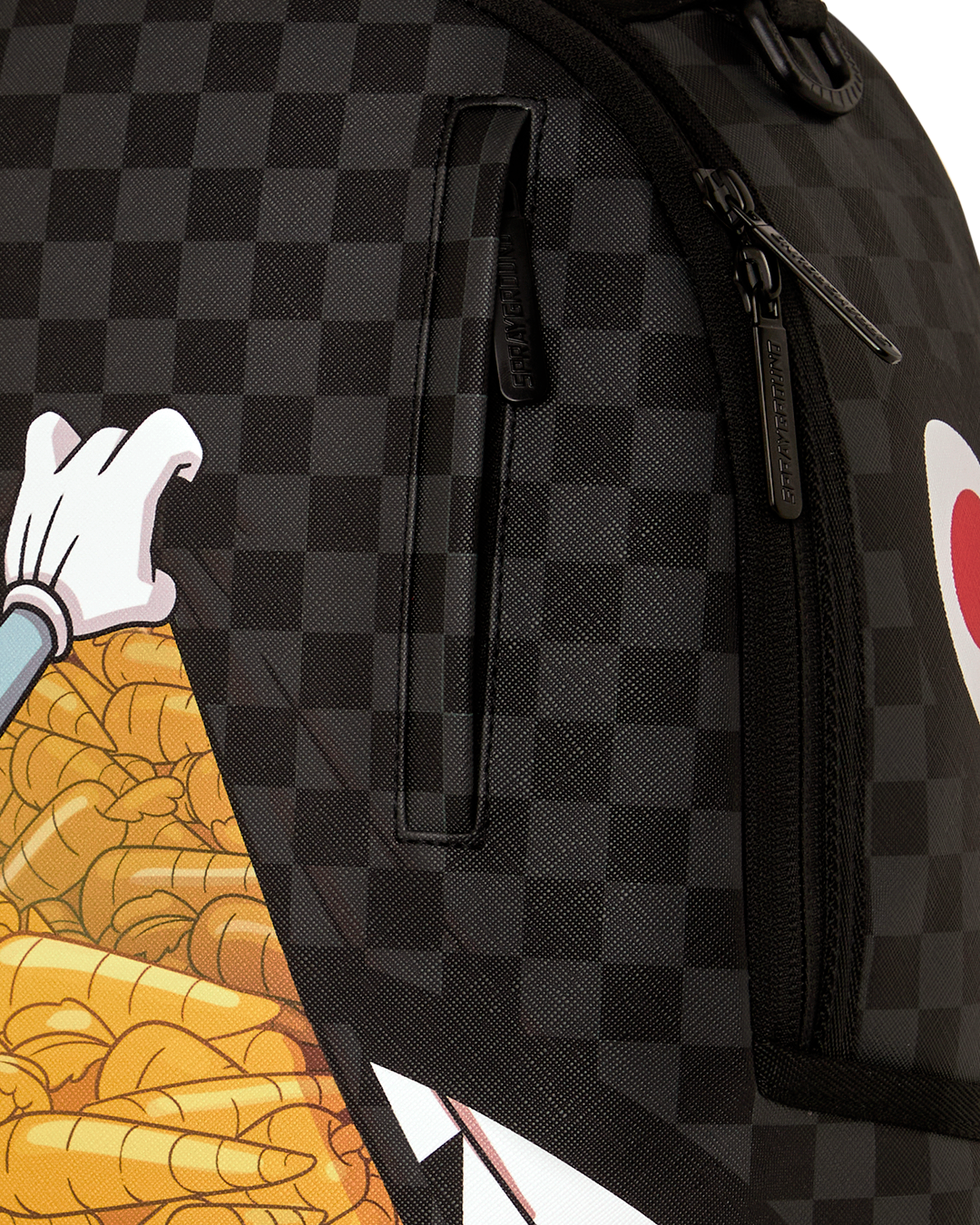 Zaino SPRAYGROUND uomo BUGS MONEY CARROT STACK B9177 Nero<BR/> 