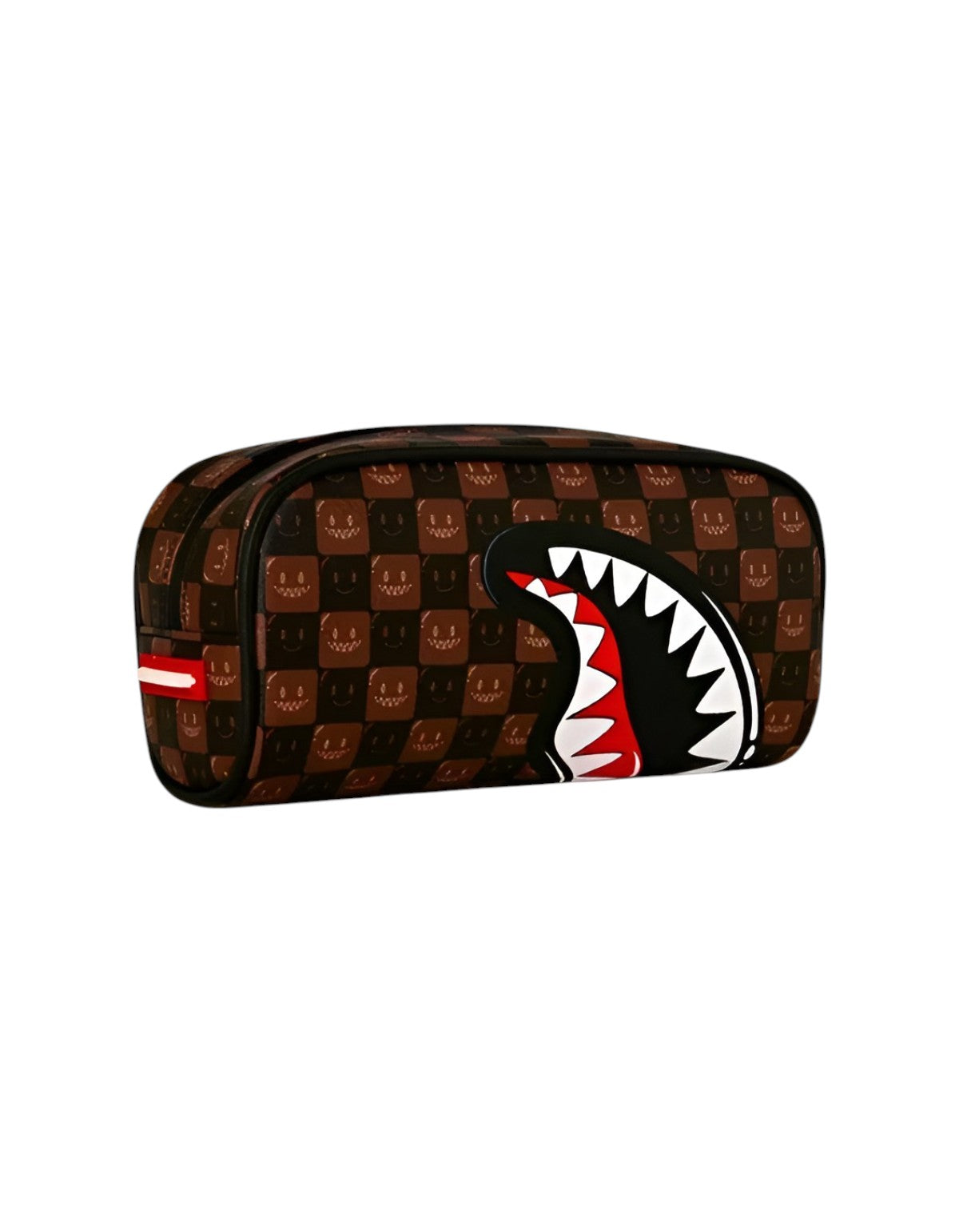 Portapenne uomo Sprayground B9303CAMPIONE urban streetwear Marrone Check 