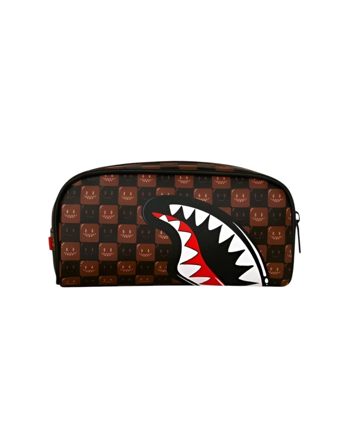 Portapenne uomo Sprayground B9303CAMPIONE urban streetwear Marrone Check 