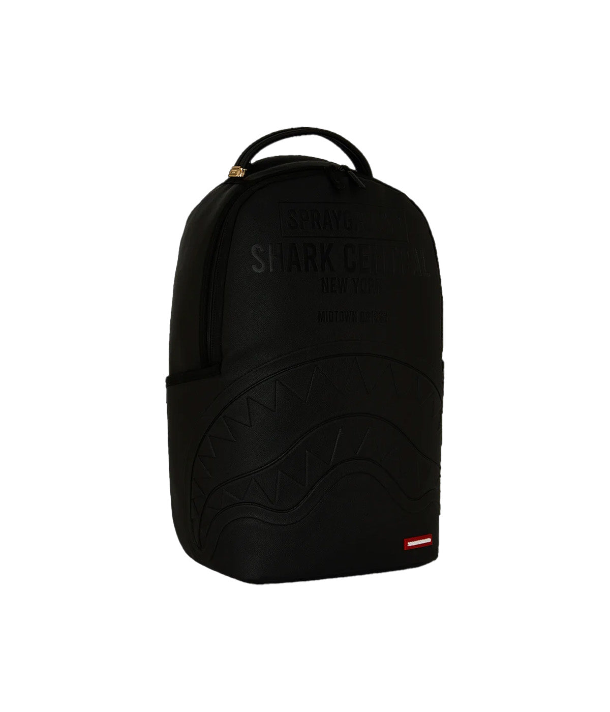Zaino SPRAYGROUND donna Shark Central Embossed Black B9626 Nero 