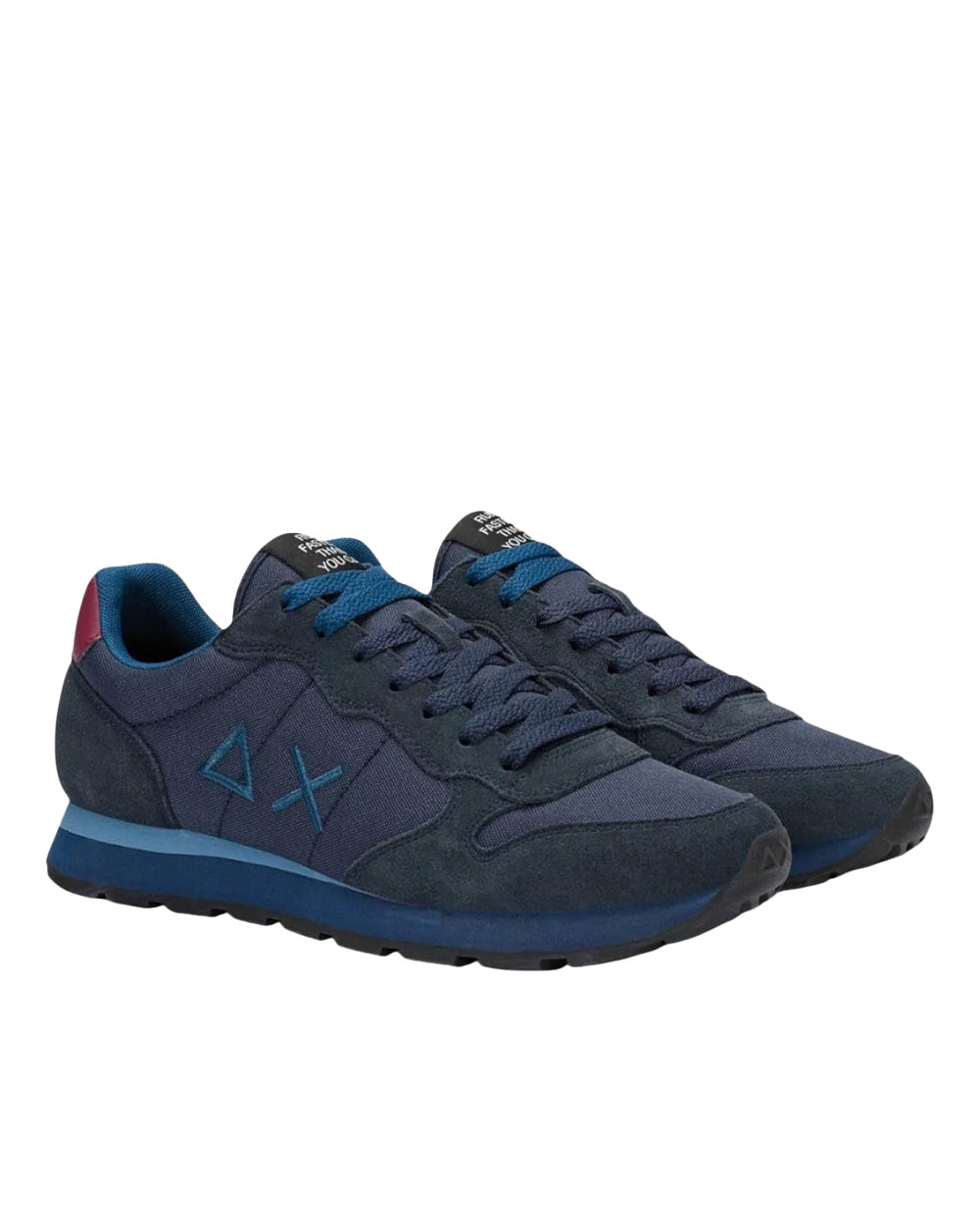 Sneakers SUN68 uomo TOM SOLID BZ46101 Blue 