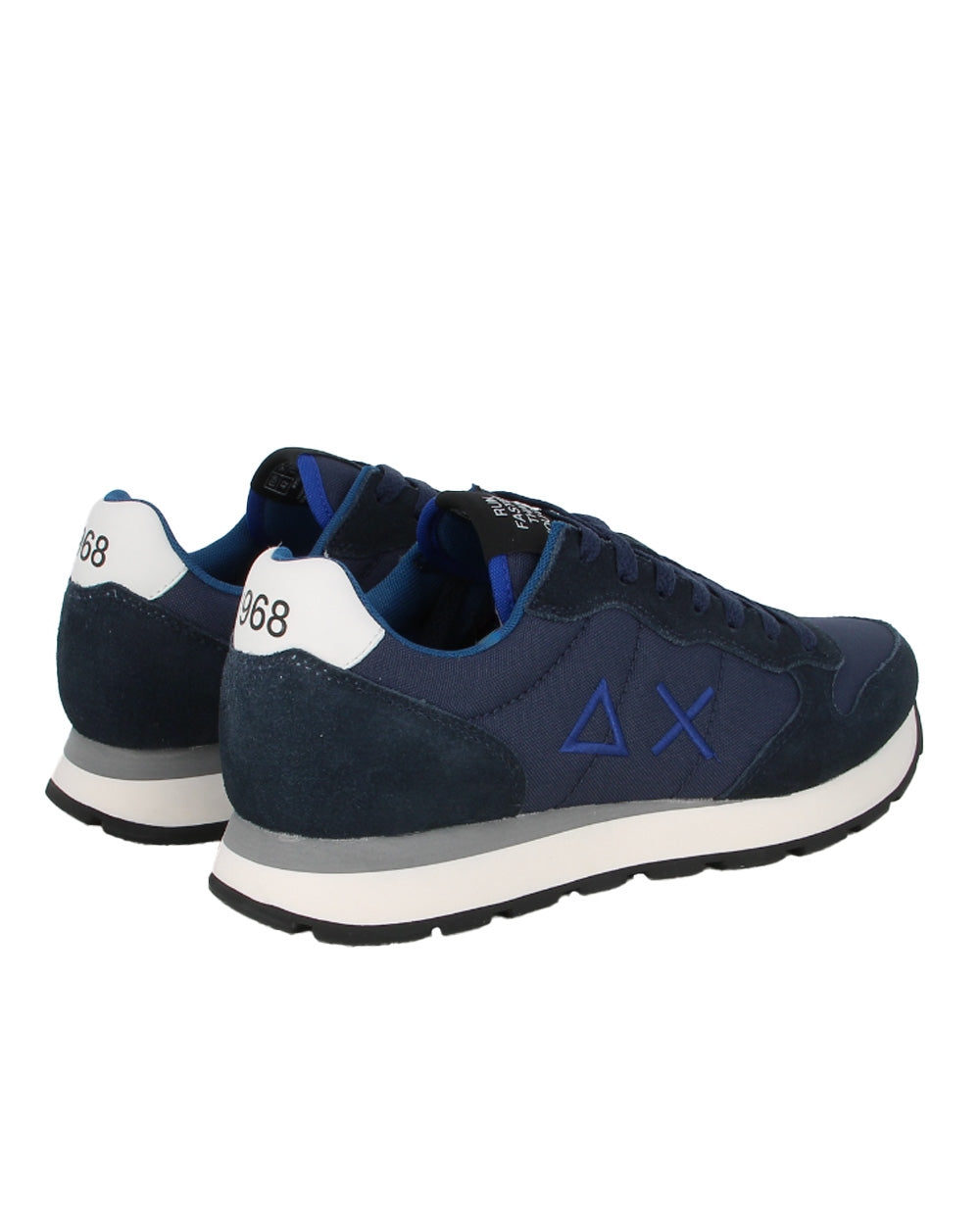 Sneakers SUN68 uomo TOM SOLID BZ46101 Blu 