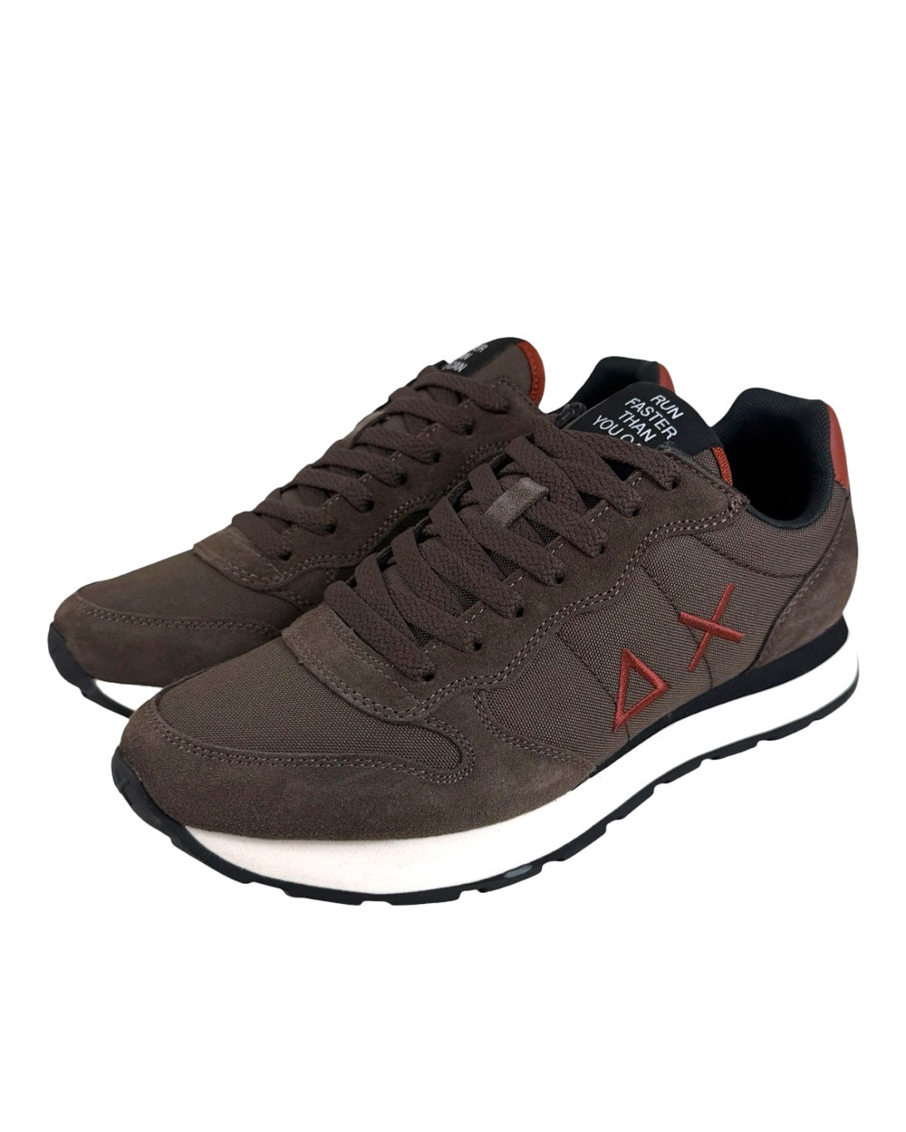 Sneakers SUN68 uomo TOM SOLID  BZ46101 Marrone 