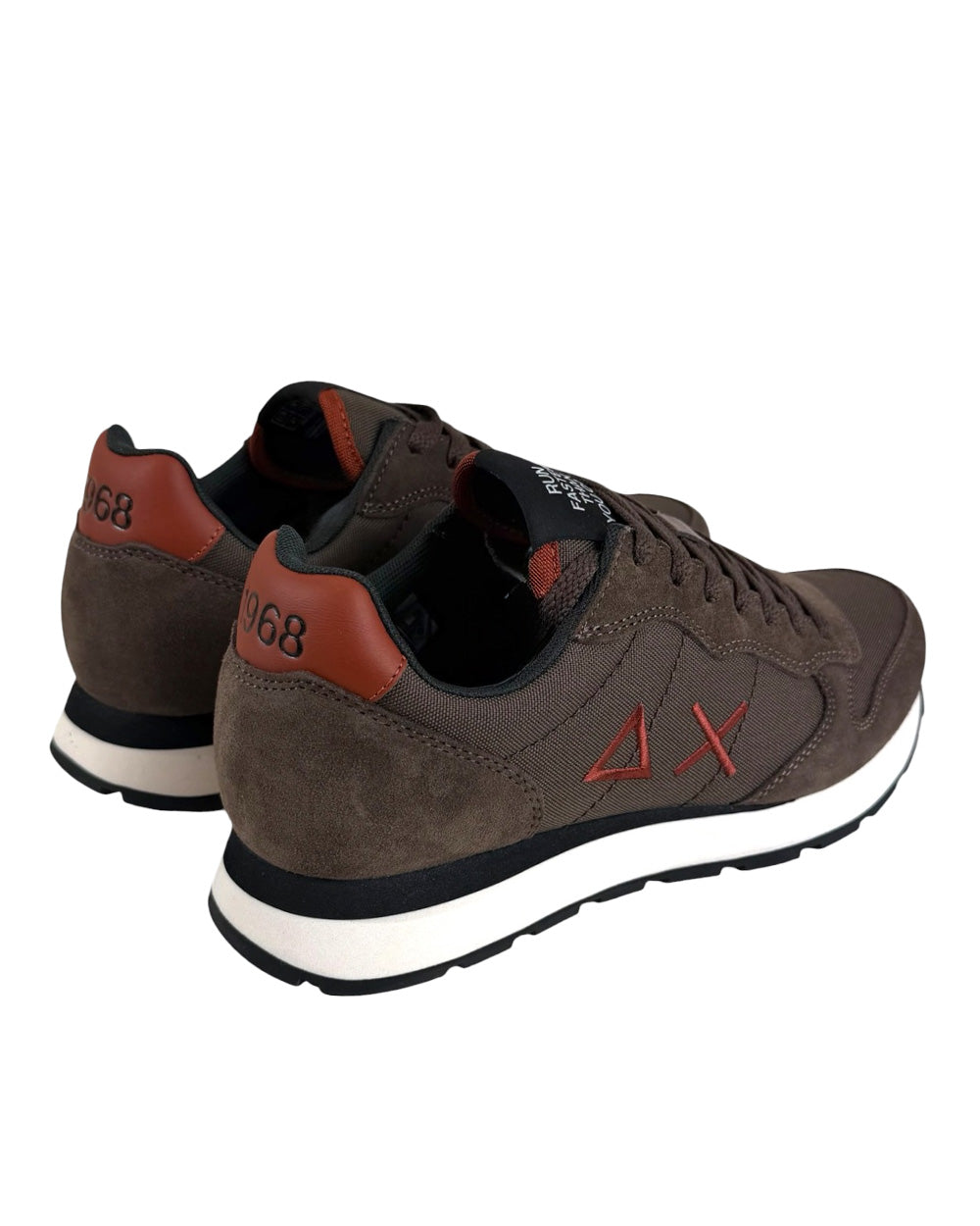 Sneakers SUN68 uomo TOM SOLID  BZ46101 Marrone 