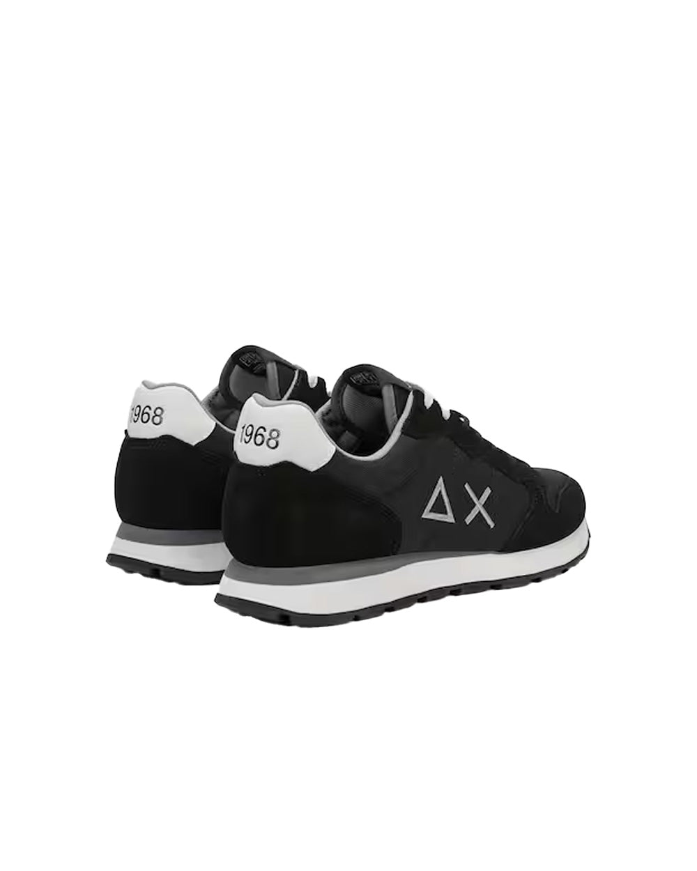 Sneakers SUN68 uomo TOM SOLID BZ46101 Nero<BR/> 