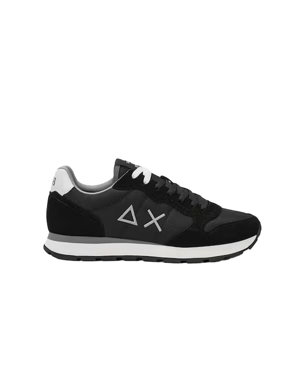 Sneakers SUN68 uomo TOM SOLID BZ46101 Nero<BR/> 