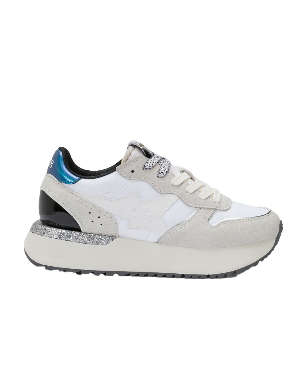 Sneakers SUN68 donna Big Stargirl BZ46229 Bianche 