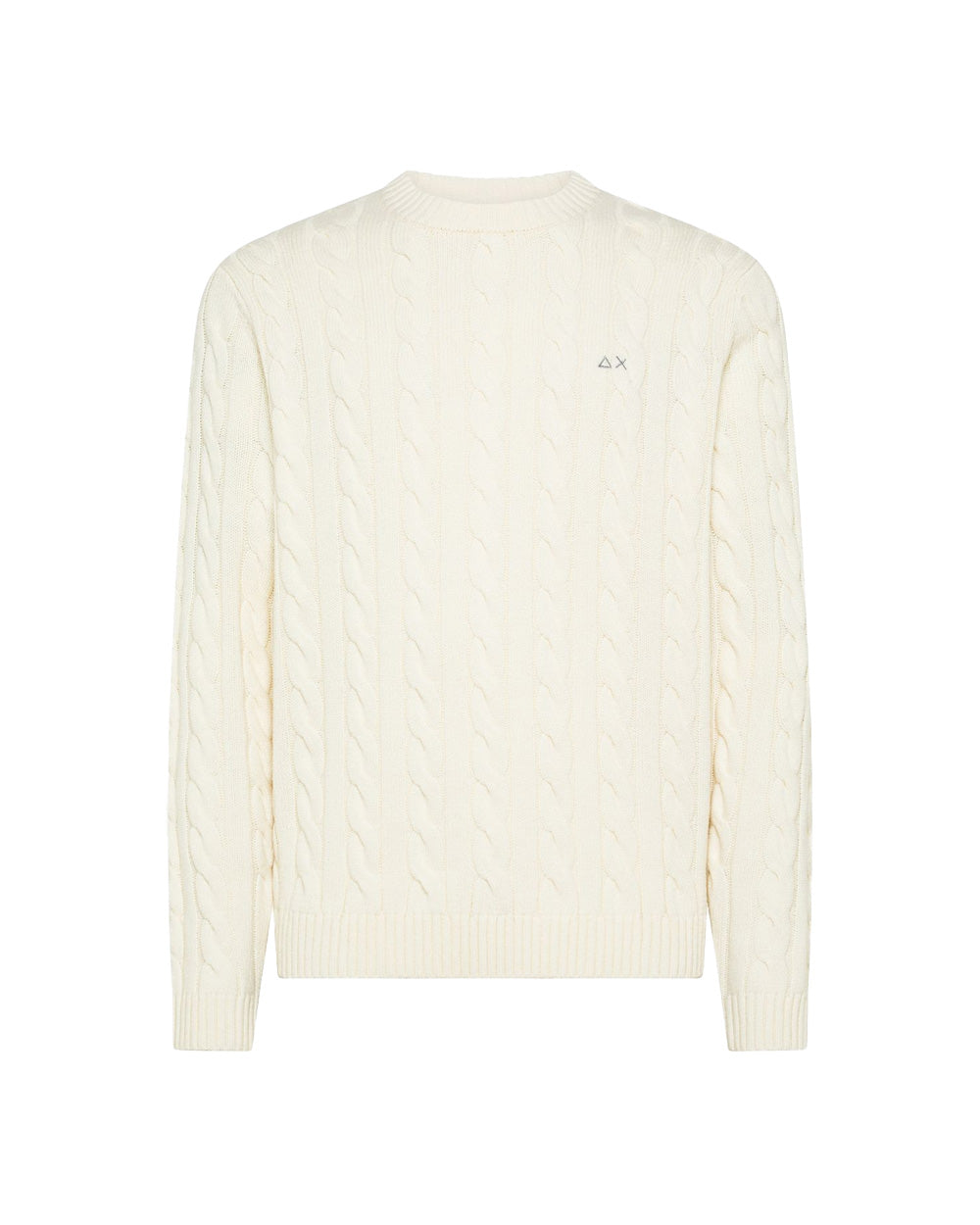 Maglia SUN68 uomo K46150 Bianca 