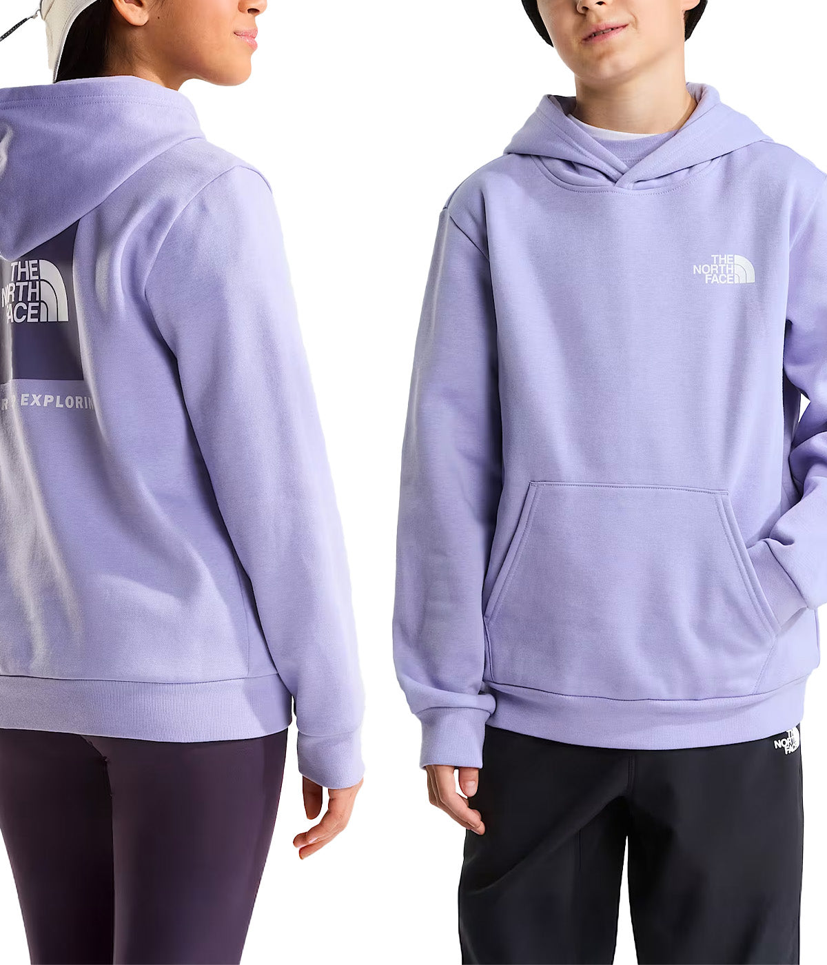 Felpa THE NORTH FACE bambino Evolution Box NSE 8CV5 Prugna 