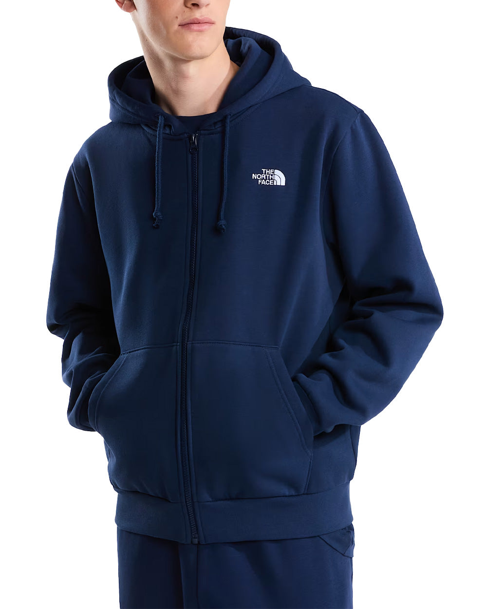 Felpa THE NORTH FACE uomo Evolution Simple Dome Regular 8EU1 Blu 
