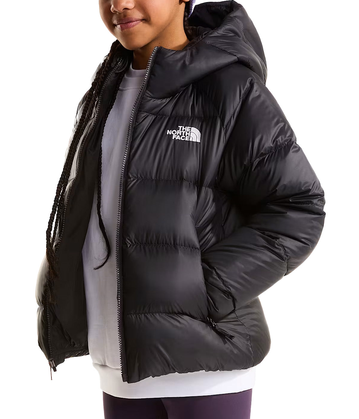 Giubbino THE NORTH FACE bambina Hydrenalite 8H3W Nero 