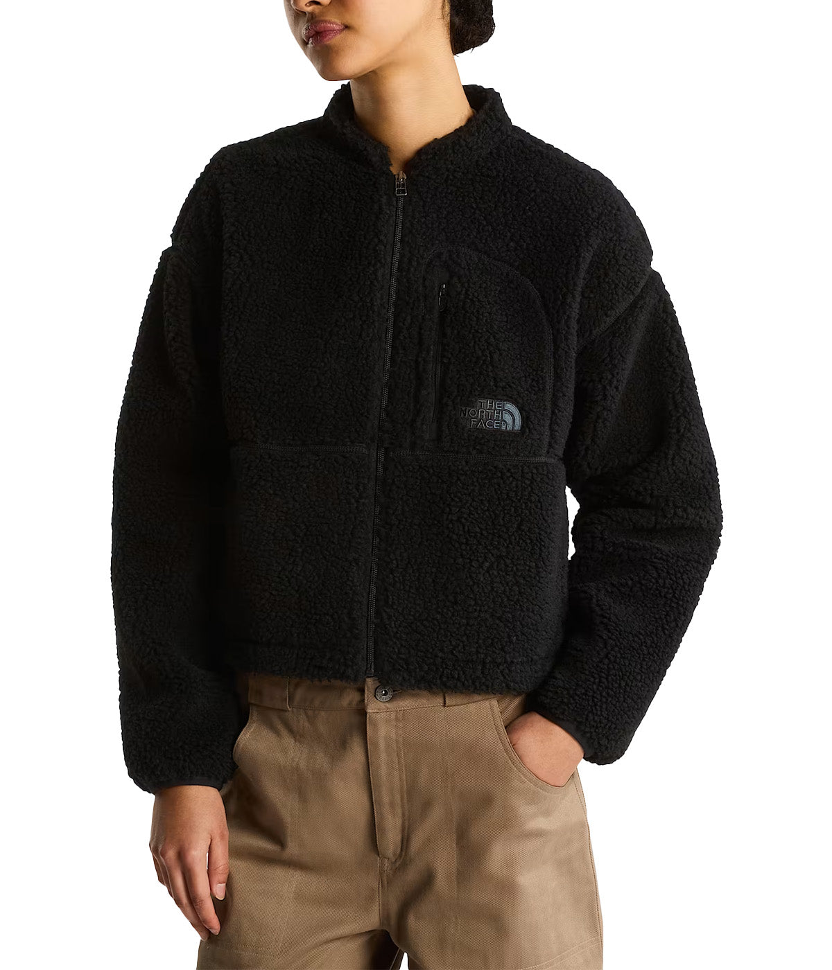 Felpa THE NORTH FACE donna Extreme Pile 8KQY Nera 