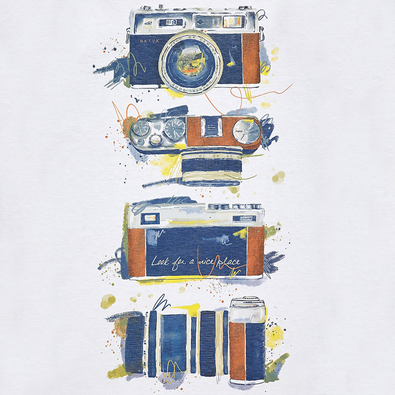 t-shirt m/m serigrafata 