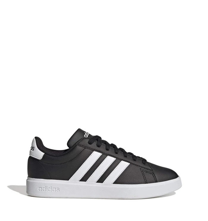 Sneakers Bambino Adidas Nere con Iconiche 3 Strisce Bianche 