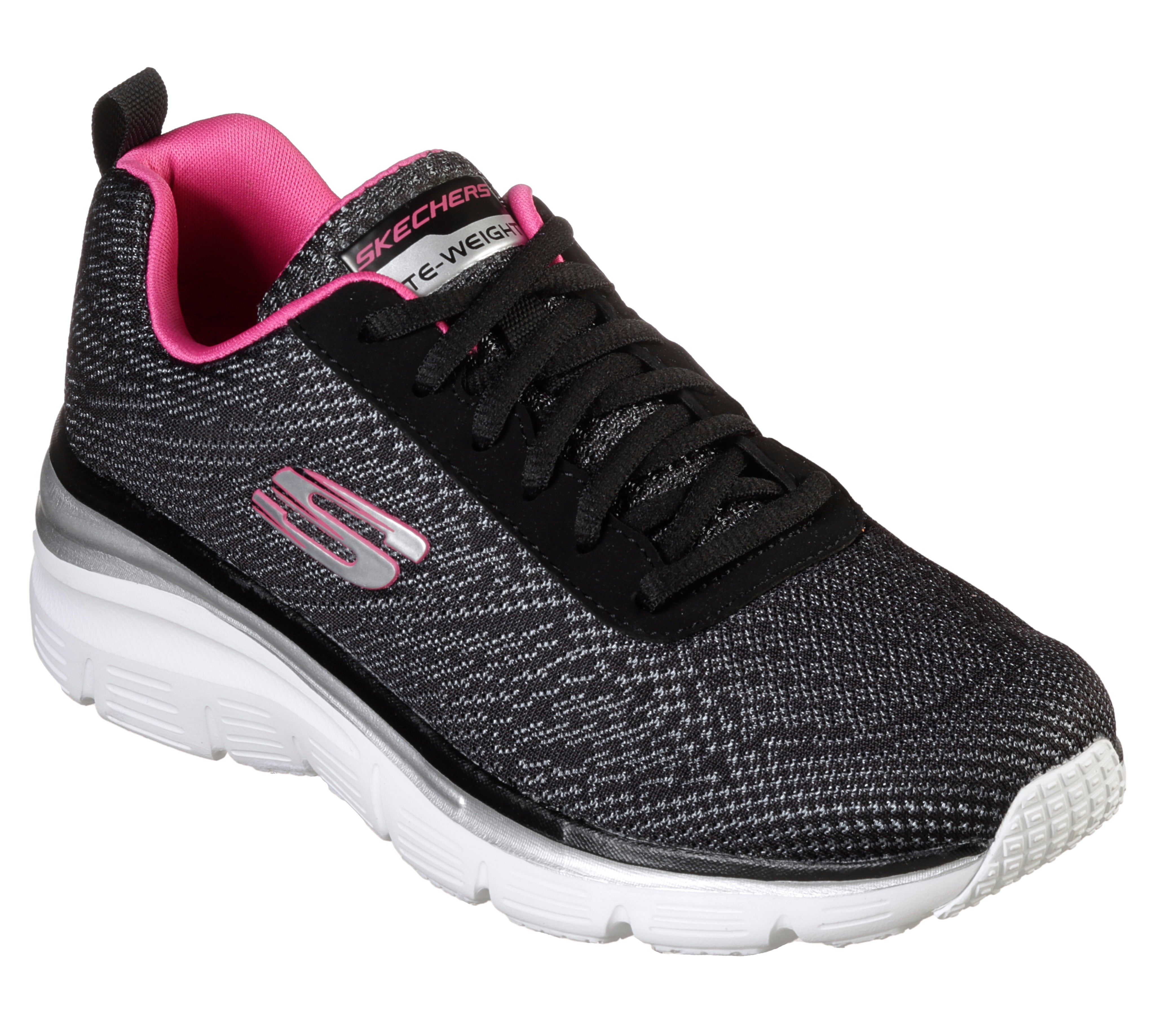 Sneakers "Fashion Fit - Bold Boundaries" Nero e Rosa 