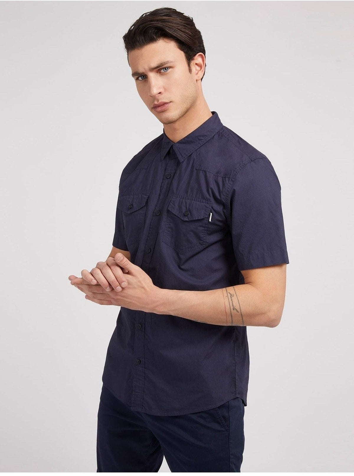 camicia m/m uomo 