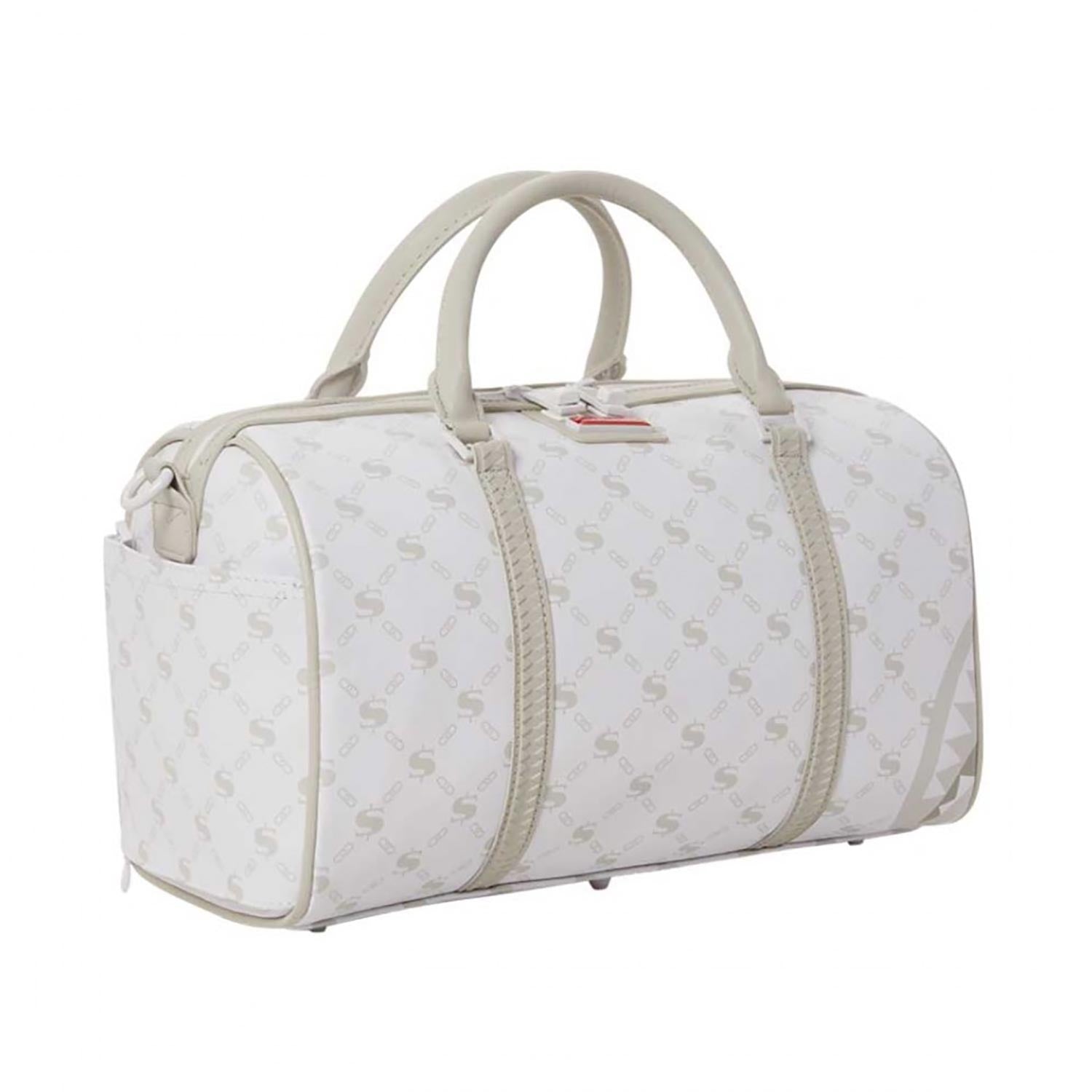 Borsa "Moneygram Powder Mini Duffle" - Bauletto Bianco 