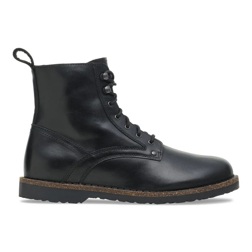 Anfibio Stringato Birkenstock "Bryson" Nero in Pelle Scamosciata 
