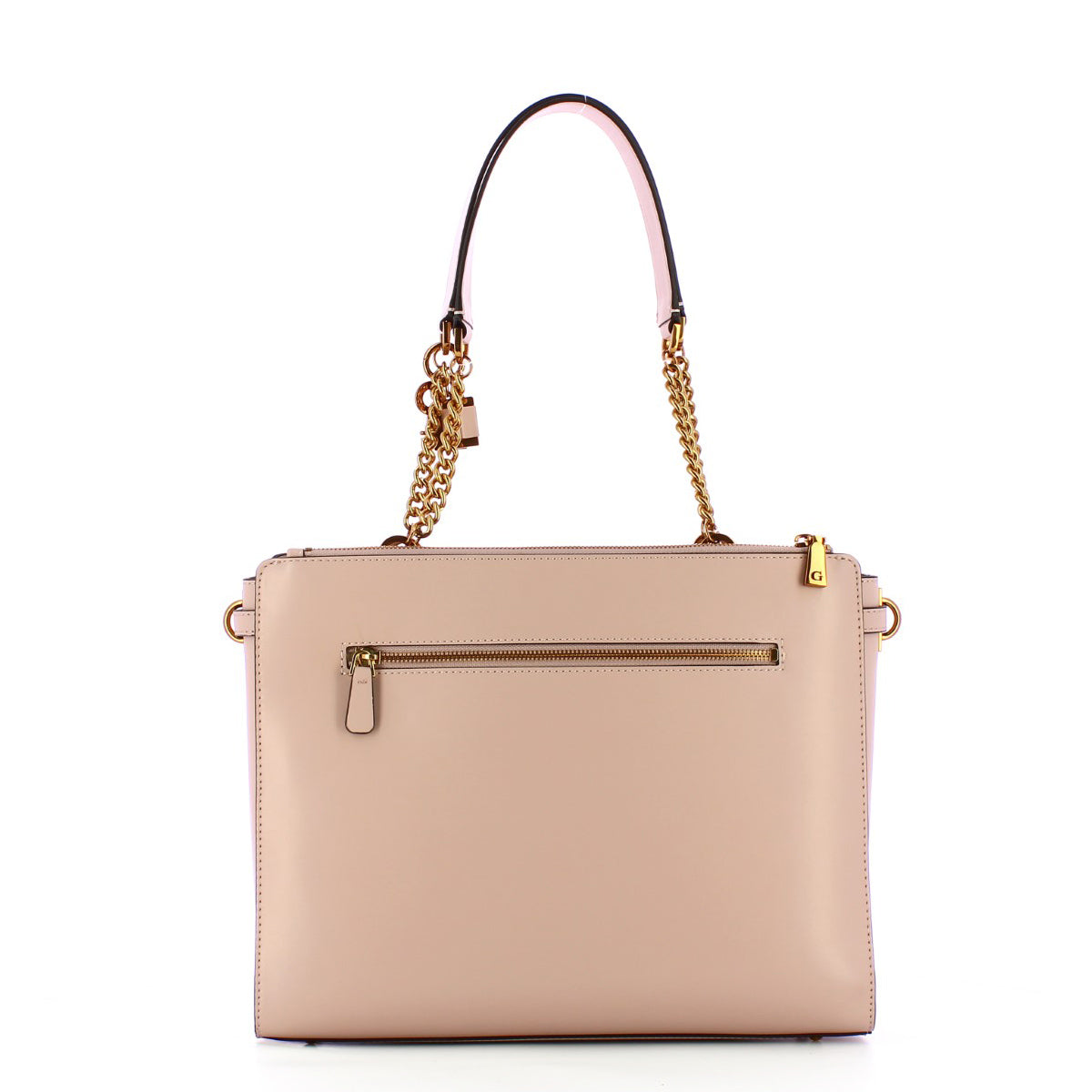 Borsa a Spalla "Ginevra Society" Rosewood con Manici a Catena 
