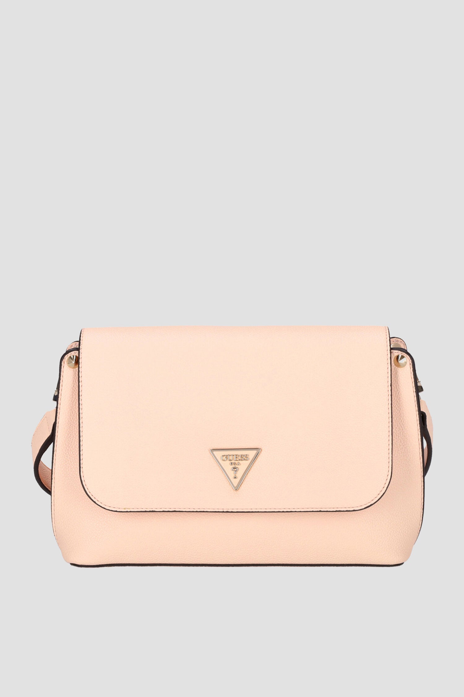 Borsa a Tracolla Guess "Meridian Flap" in Similpelle crema 