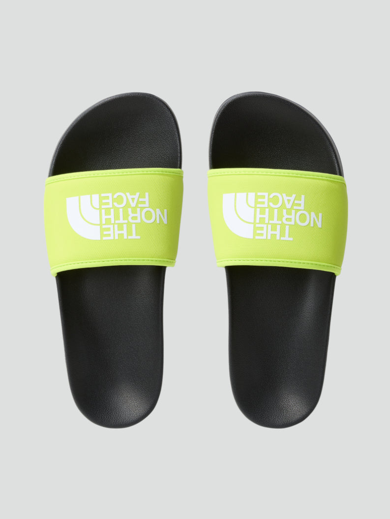 Pantofola Base Camp Slide III gialla con logo The North Face 