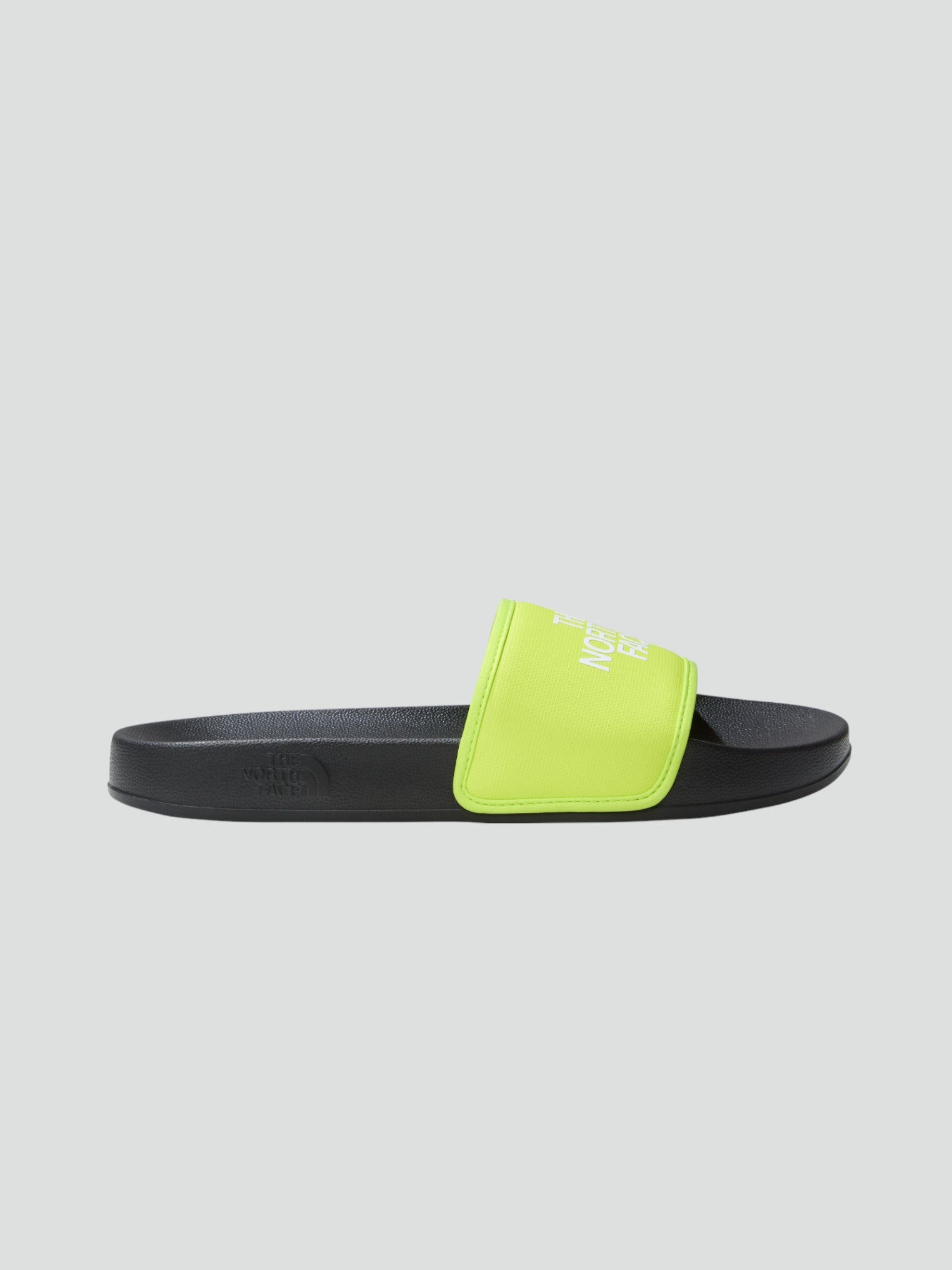 Pantofola Base Camp Slide III gialla con logo The North Face 