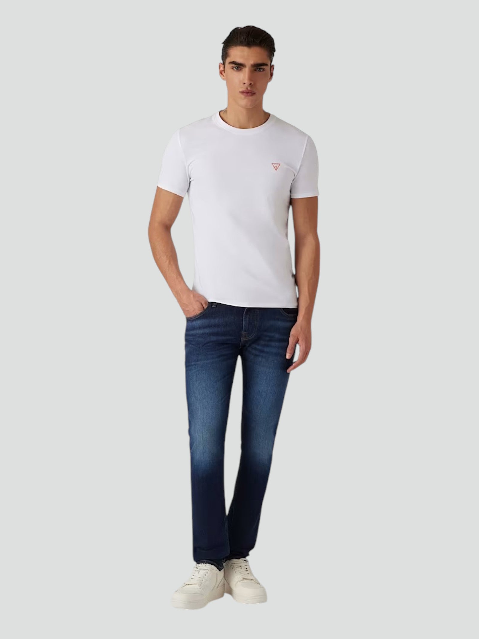 Jeans Skinny "Miami" Blu a Lavaggio Medio 