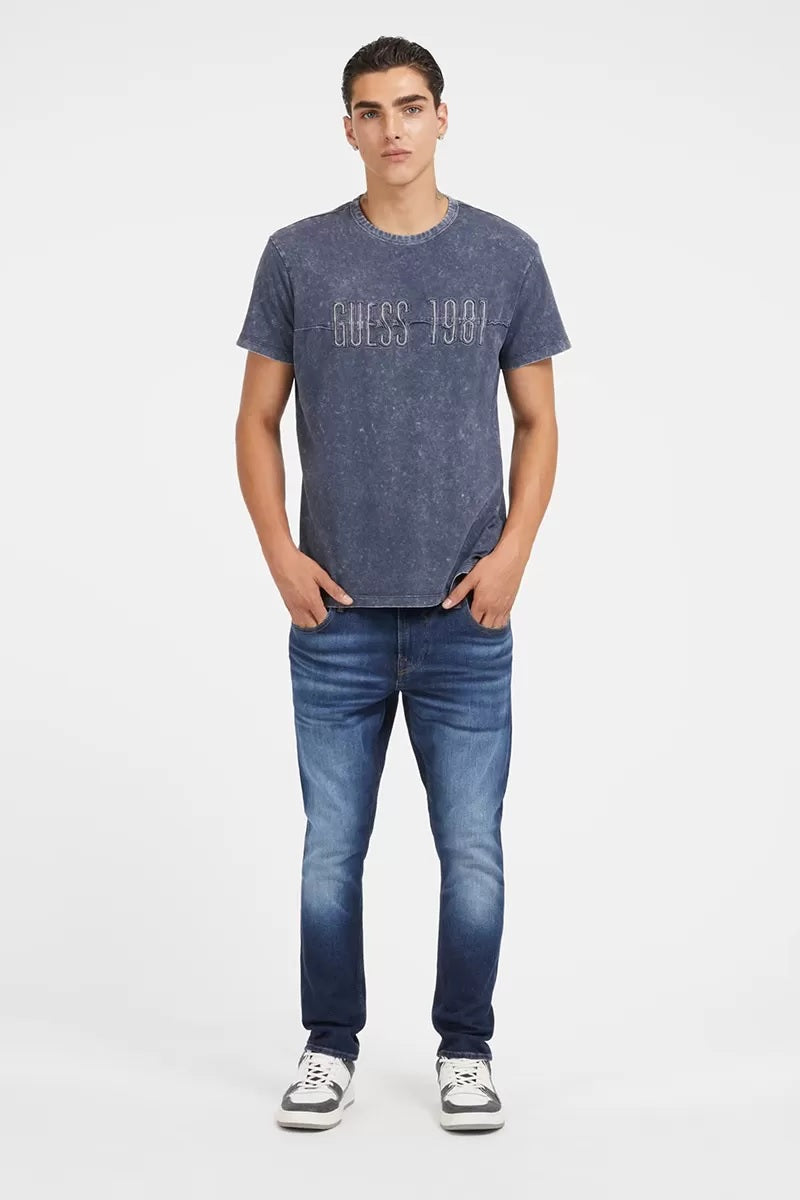 Jeans Skinny "Miami" Blu a Lavaggio Medio 