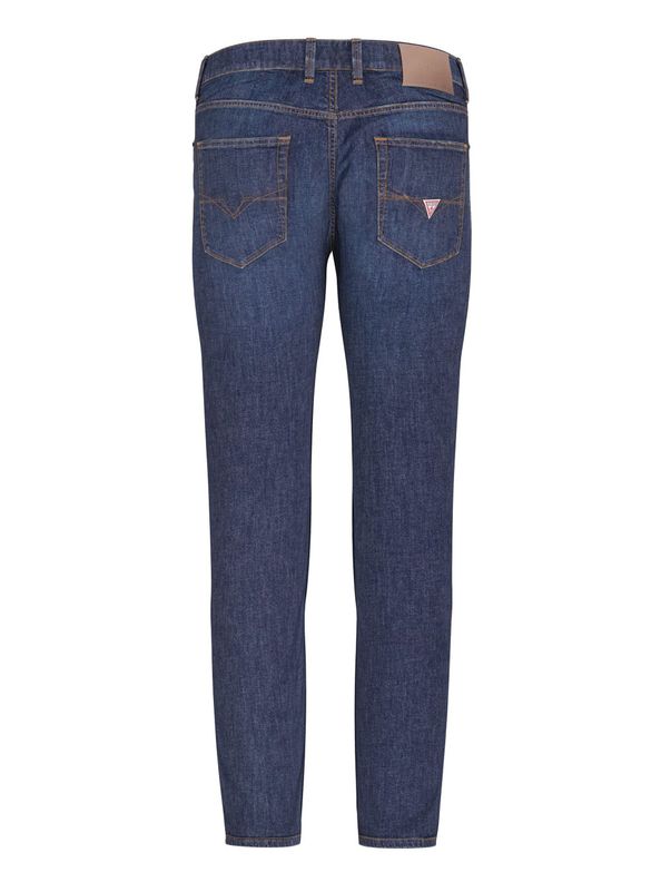 Jeans "Angels" Denim Blu con Taglio Slim a 5 Tasche 