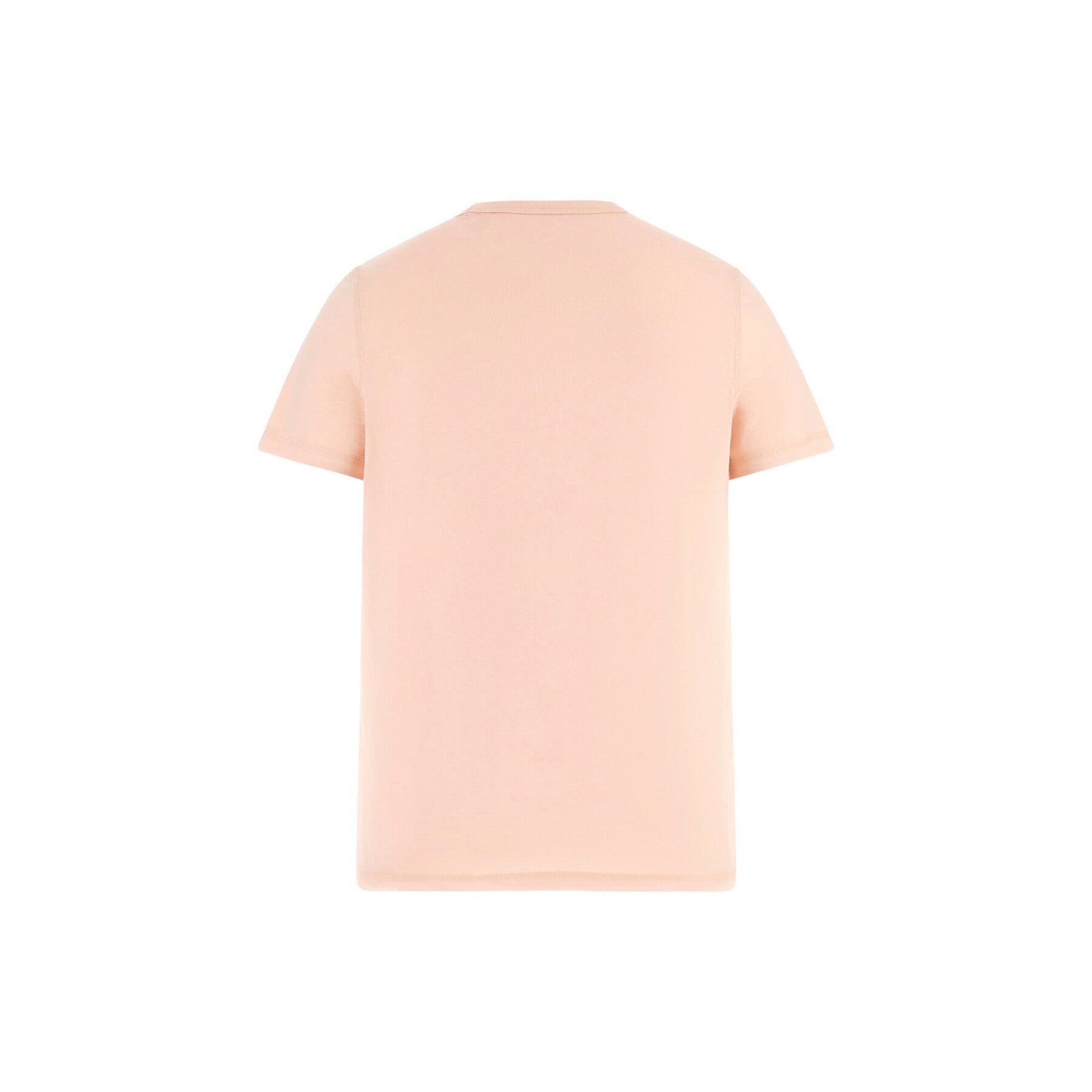 T-shirt "Est. 1981" Rosa con Logo Ricamato in Rilievo 