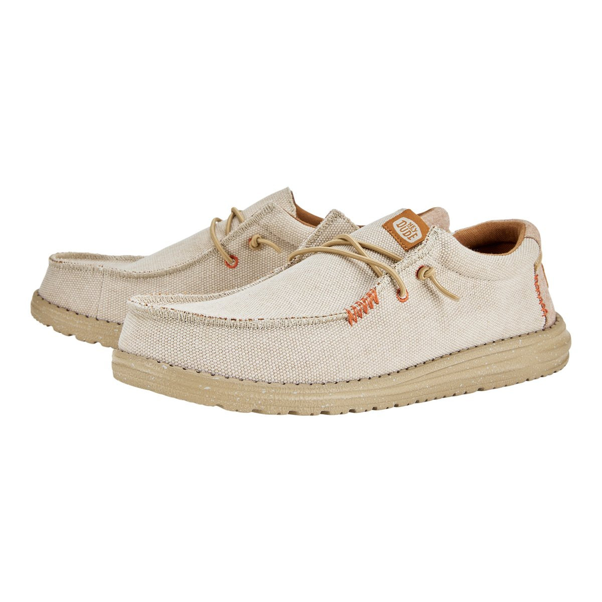 Mocassino "Wally Coastline Jute M" grigio in Tessuto Riciclato 
