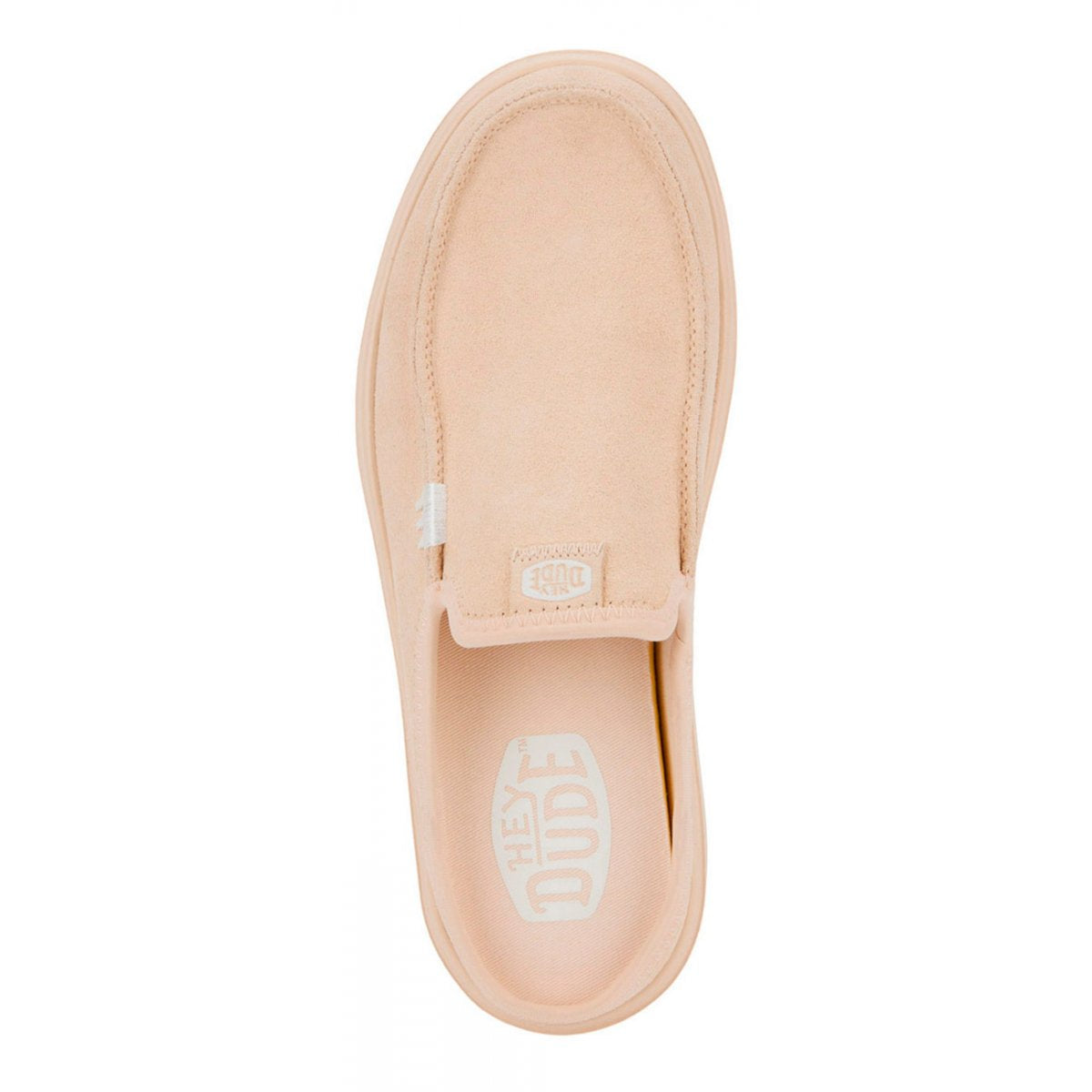Sneakers "Austin Lift Classic W" in Pelle Scamosciata Beige 